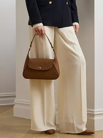 LAUREN RALPH LAUREN | Ledertasche - Schultertasche SCHYLA Medium | 